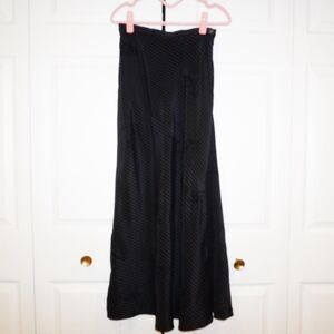 Evan-picone Women's Black and Navy Skirt